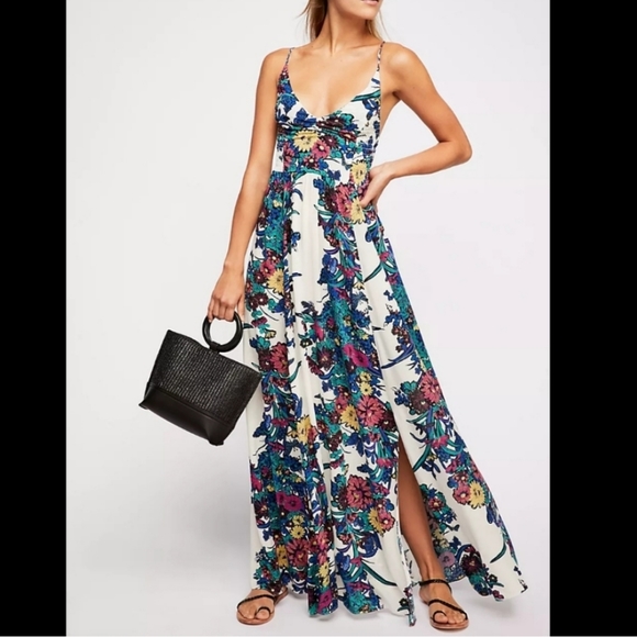 Free People Dresses & Skirts - Free People Through the Vine Maxi Dress